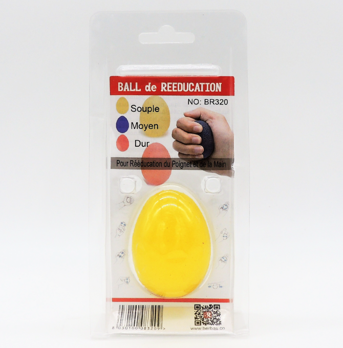 Ball de Rééducation en Gel (Ovale)